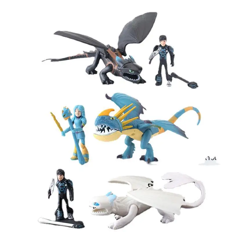 【超希少】ヒックとドラゴン　フィギュア 7体セット Amazon.co.jp: ヒックとドラゴン 2015 ドラゴンライダース