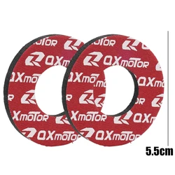 Enhanced Motorcycle Handle Grips - Ideal for Dirt Bike and Motocross Enthusiasts (Red)