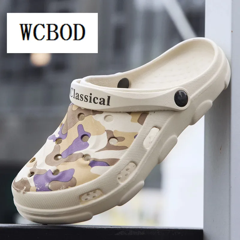 

2022 Spring Summer New Men's Sandals Casual Slip-On Clogs Designer Sandals Men Luxury Sports Beach Swimming Non Slip Shoes