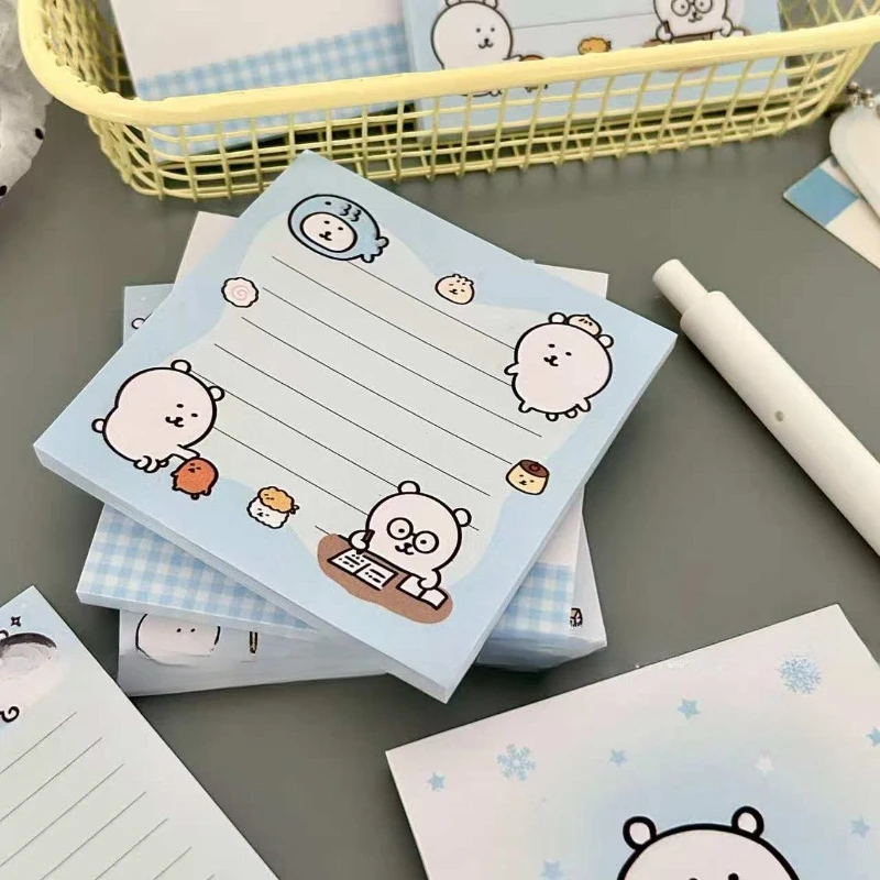 Orso Cartoon Autodepreciantesimo con Foglietti Adesivi per Studenti - immagine 4