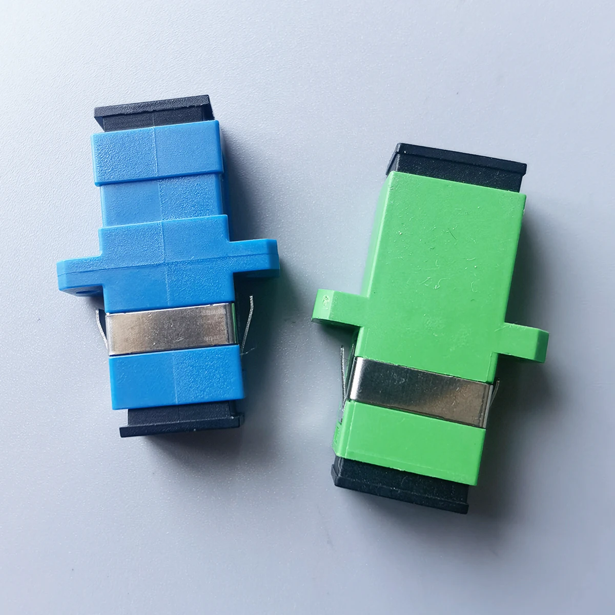 50pcs SC-APC/UPC Fiber Optic Adapter Coupler Fiber Optical Simplex Mode SC-SC Fiber Flang optical fiber adaptor