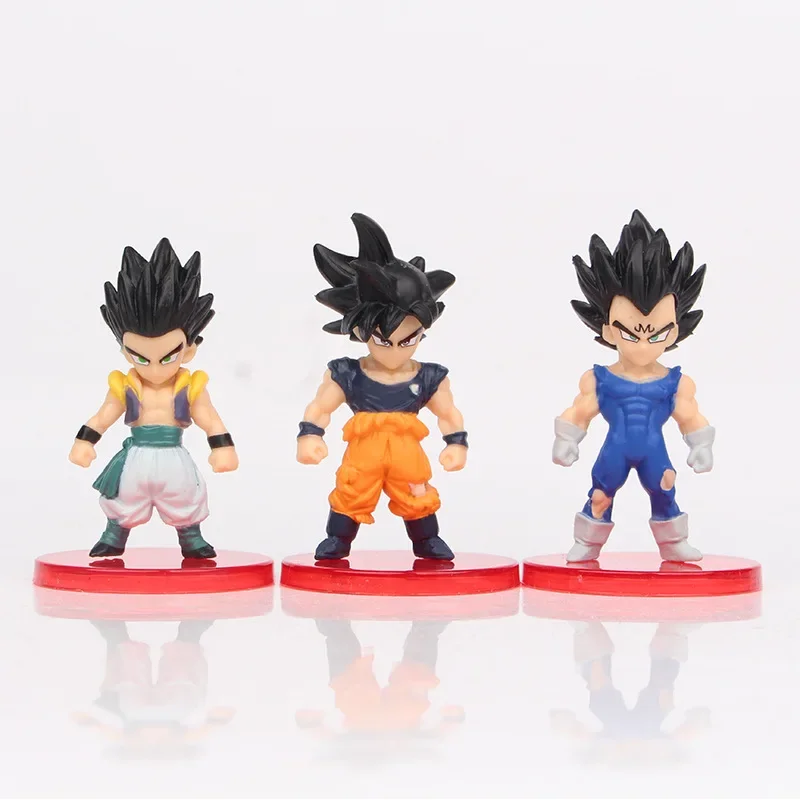 Dragon Ball Mini Figure 8-21pcs/lot Super Saiyan Goku Vegeta Action Figures DBZ Dolls Model Toys Gifts