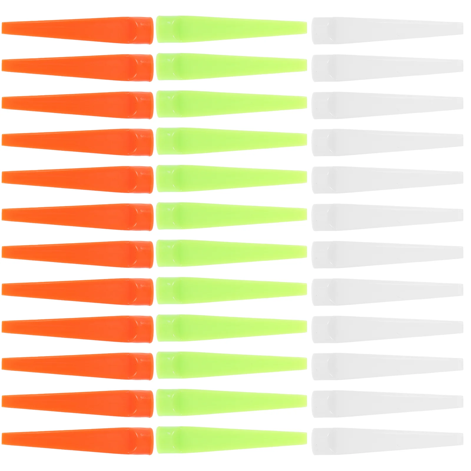 

50pcs Tees Plastic Ball Nails Flat Wedge Tees Training Equipment Supplies Accessories(Random Color)