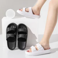 Gacimy Women Platform Slippers Summer New Thick Bottom EVA Sandals With Arch Support Comfy Beach Shoes Unisex House Bath Slides - Image 2