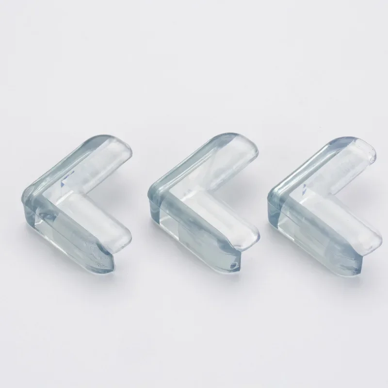 Transparent Table Edge Conner Protector 4pcs for Baby Safety Furniture Chair Corner Guards Anti Collision Cover for Children silicone table corner protector table corner protector table edge protector