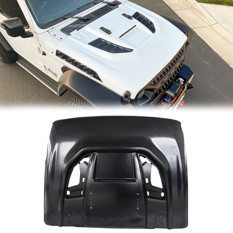 

Spedking High quality JT JL Hood Bonnet Car Offroad 4x4 Auto Accessories Car engine Hood for 2018 wrangler