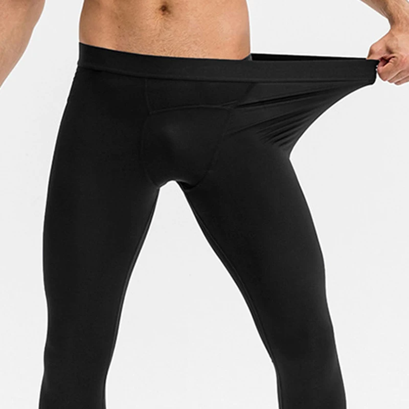 Summer Breathable Compression Running Tights Men Quick Dry Stretch Sports Leggings GYM Fitness Long Training Pants Customized