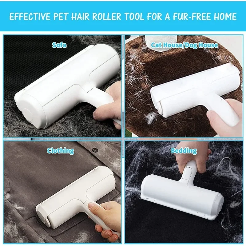 Pet Hair Remover Roller Lint Remover Brush Cleaner for Sofa Clothe Dog Cat