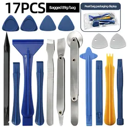Ultimate 15 - Piece Ultra - Thin Metal Spudger and Pry Tool Kit (17 piece bag set)