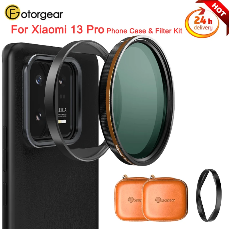 

Fotorgear For Xiaomi 13 Pro 13 Pro Phone Case Magnetic Shockproof Magsafe Case & 6 Filter Kit