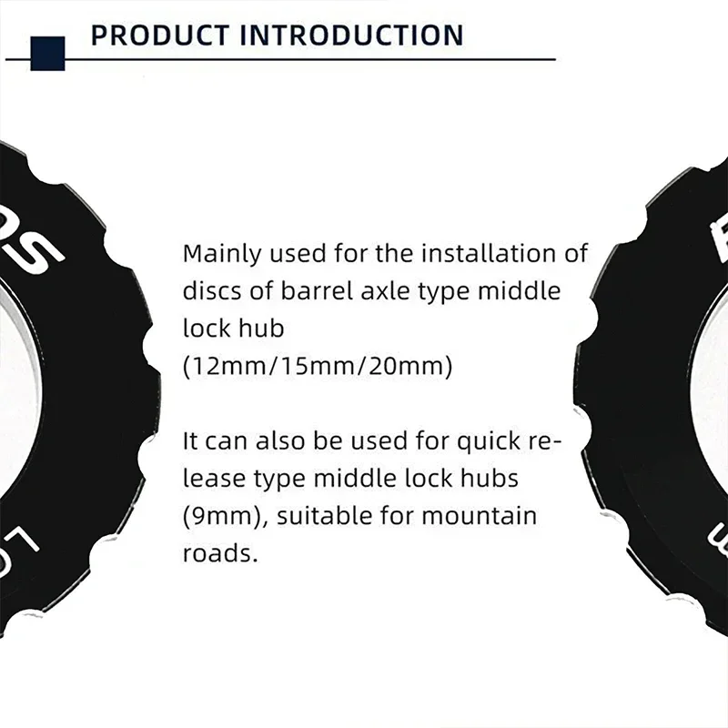 Centerlock Lockring Adapter Bicycle Center Lock Disc Rotor Lock Cover Ring Conve