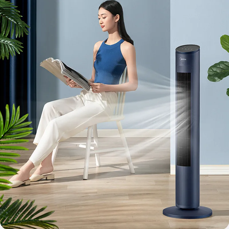 

Electric Fan High Wind Bladeless Fan Tower Fan Silent Vertical Floor Fan Timing Shaking Head Quiet