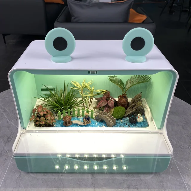 Teljes Spektrumú Virágok Zöldség Pozsgás Növények Cserepes Növekedési Lámpa Asztali Zöld - Image 5