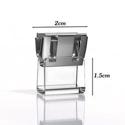 Invisible Adjustable Hemming Clips - Non - Slip Trouser Edge Shortening Accessories (1/20pcs) - 1pcs (Pants clips)