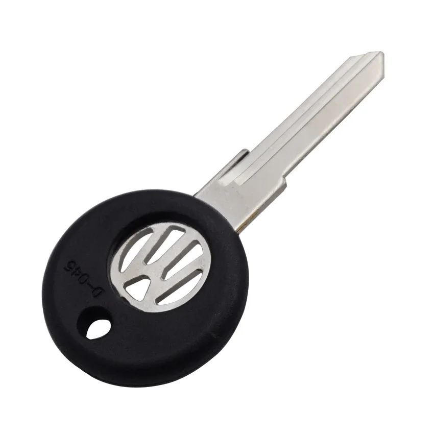 Cocolockey Metal Pill Key Shell Vw Car Key Hu49 Uncut Blade Blank Shell Vw 16v G60 Gti Master NO LOGO car key shell