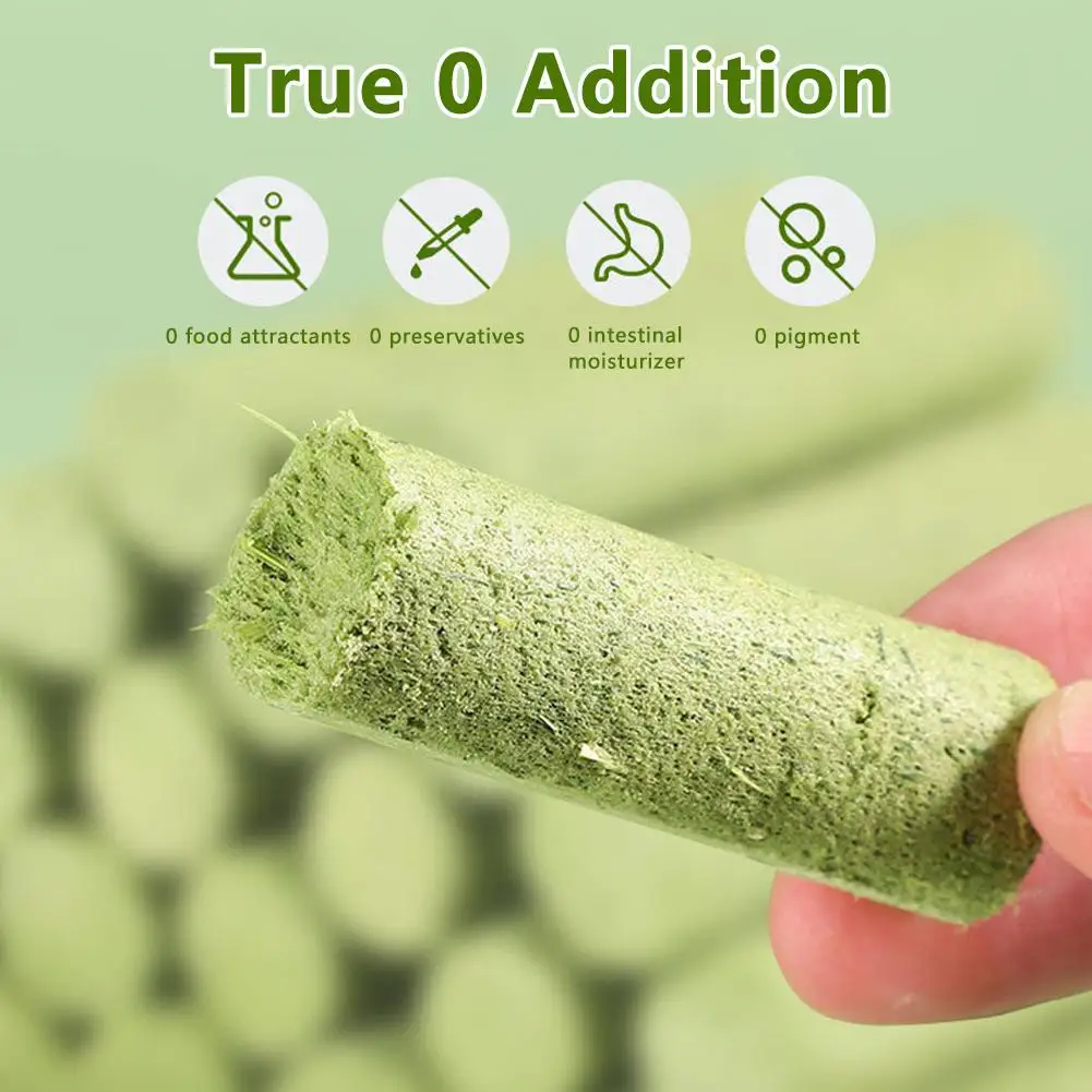 Freeze Dried Cat Grass Teething Stick Snack Hairball Removal Mild Hair Removal Instant Kitten Cat Teeth Cleaning Grass Stick cat grass sticks