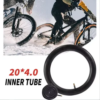 1pc Repalcement Bike Camera d'aria 20x4 pollici Pneumatico in gomma allargato per motoslitte ATV Biciclette Parti di ciclismo durevoli