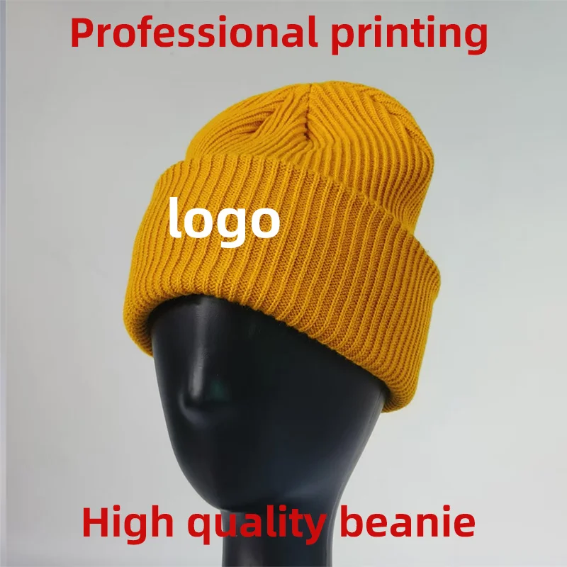 شعار مخصص قبعة الصلبة متماسكة قبعة طباعة سمكا الشتاء قبعة فريق العلامة التجارية تخصيص اسم الرجال النساء gorras الفقرة موهير سمبريرو 모자