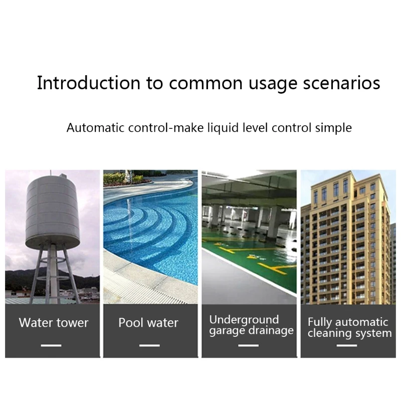 Automatic Liquid Level Fluid Level Controller Fluid Water Float Controller Cable Liquid Float