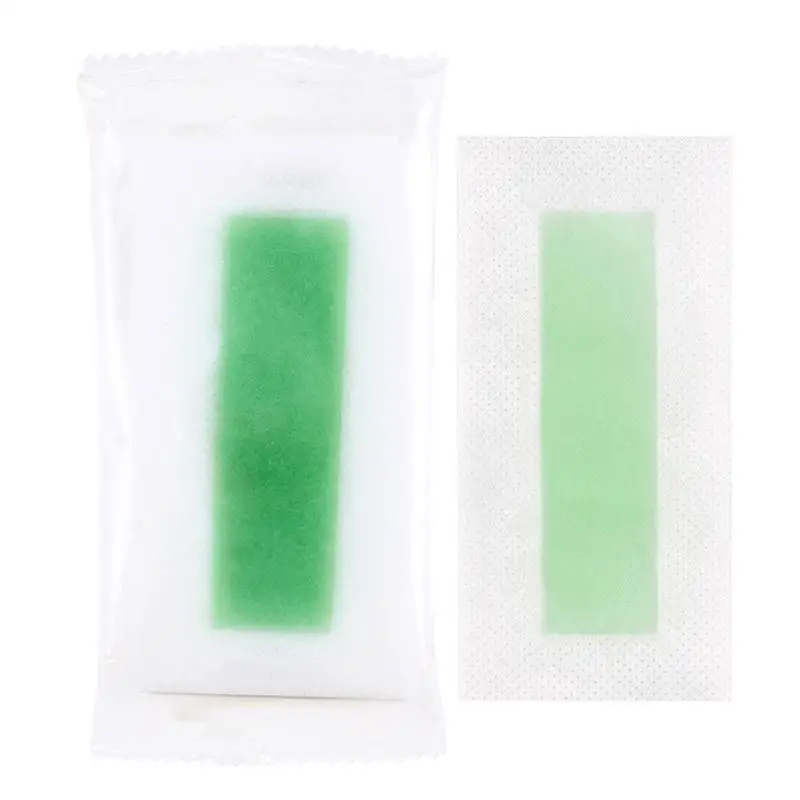 24Pcs/Box Face Wax Strips Hair Removal Waxing Strips For Caring Face Eyebrow Upper Lip Cheek Chin Middle Brow Mustache