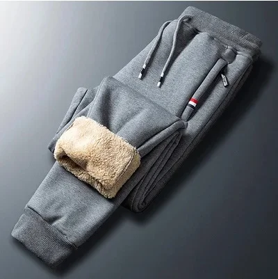 Red Label zipper gray ankle-tied [lambswool]]