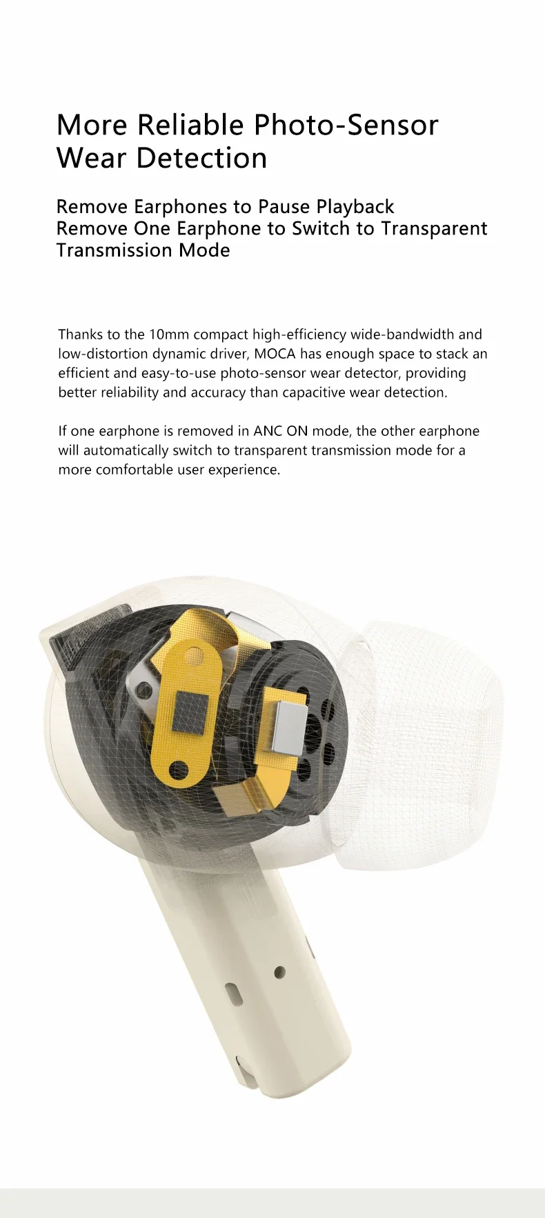 Moondrop MOCA True Wireless Earbuds description image 11