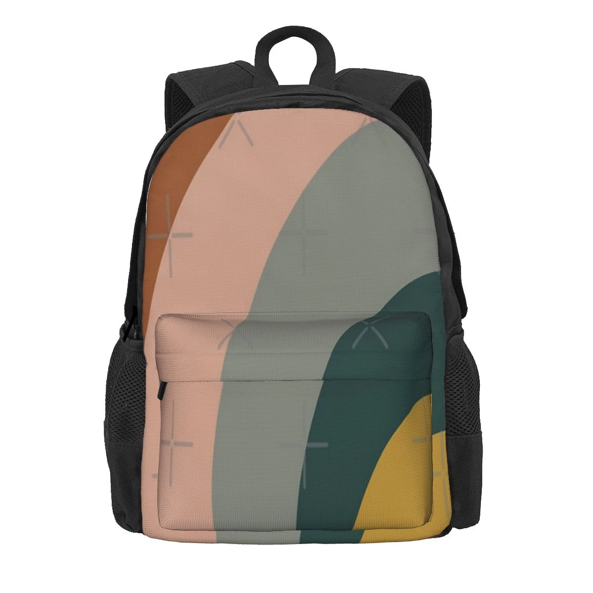 Sound Waves Minimalist Pattern In Backpacks Men's Backpacks Bags For Women  Anime Man Backpack School Backpack - Backpacks - AliExpress