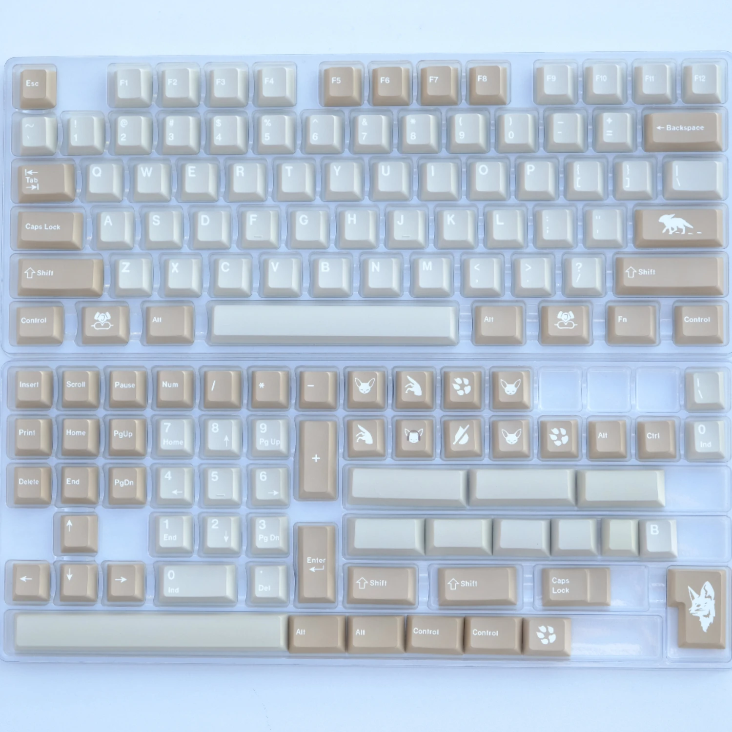 Echome-desert Tema Keycap Grupo 120key Pbt Sandy Simplicidade Cap Teclado Personalizado Keycap Perfil Cherry para Teclado Mecânico - Imagem 4