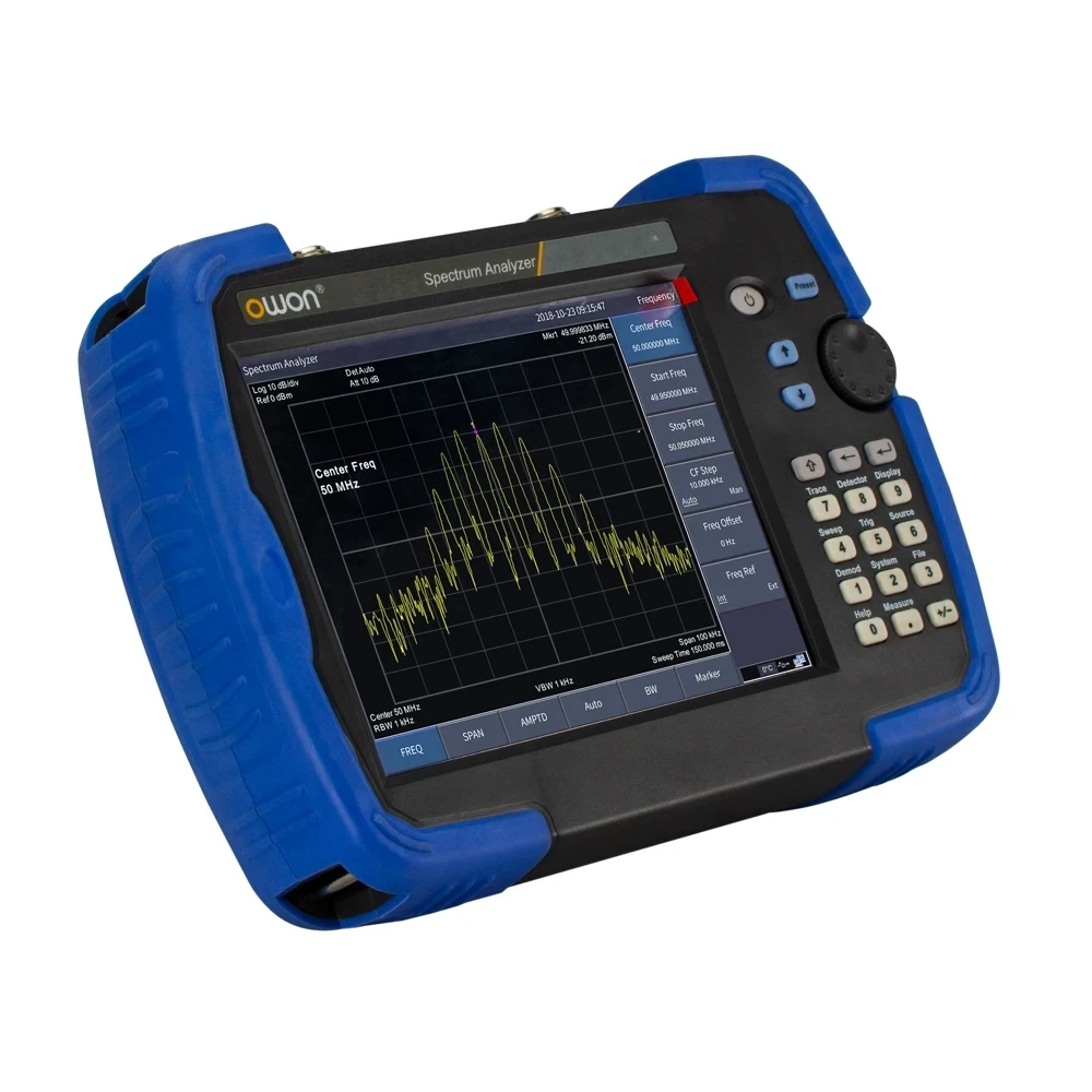 

HSA015TG Handheld Digital Spectrum Analyzer Tracking Generator 8 inch Touch 1dB 1Hz Resolution Bandwidth 1.5GHz Frequency