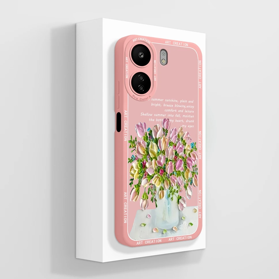 Lovely Girl Smooth Liquid Protective Back Cover s Shell Bumper
