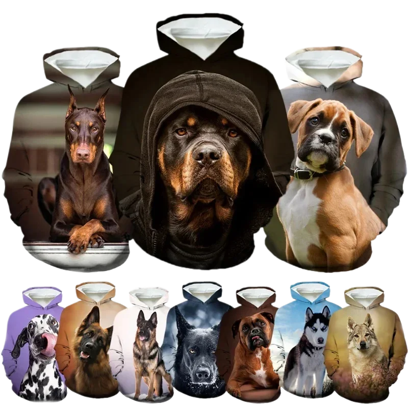 남성용 후드티 긴팔 대형 스웨터, 데일리 캐주얼 패션, 가을 겨울 스포츠 풀오버 의류, 귀엽고 재미있는 의류