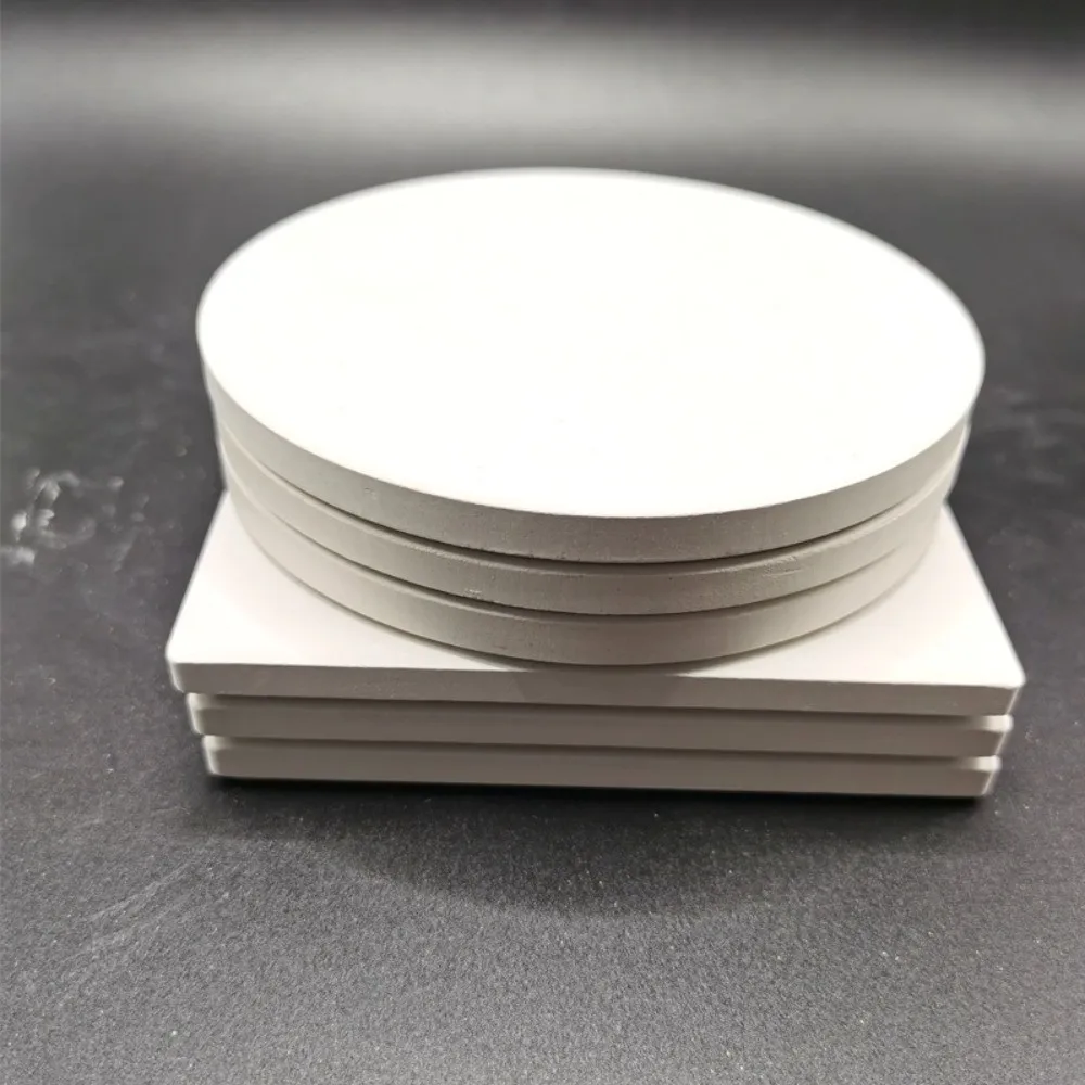 Non-Slip Heat Resistant Cork Ceramic Coaster Set for Table Protection and Decoration