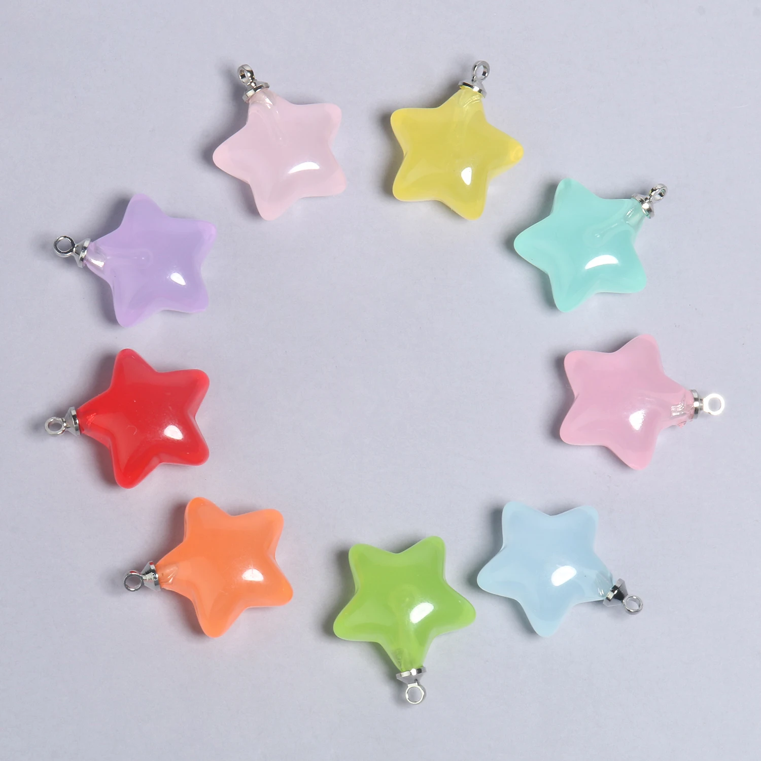 Resin Star Charms 3
