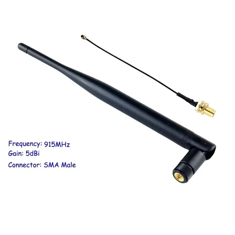 【추수감사절】Lora 915Mhz 5Dbi SMA 남성-여성 커넥터 전방향 안테나 1PCS(케이블 포함) Meshtastic Lora Iot용