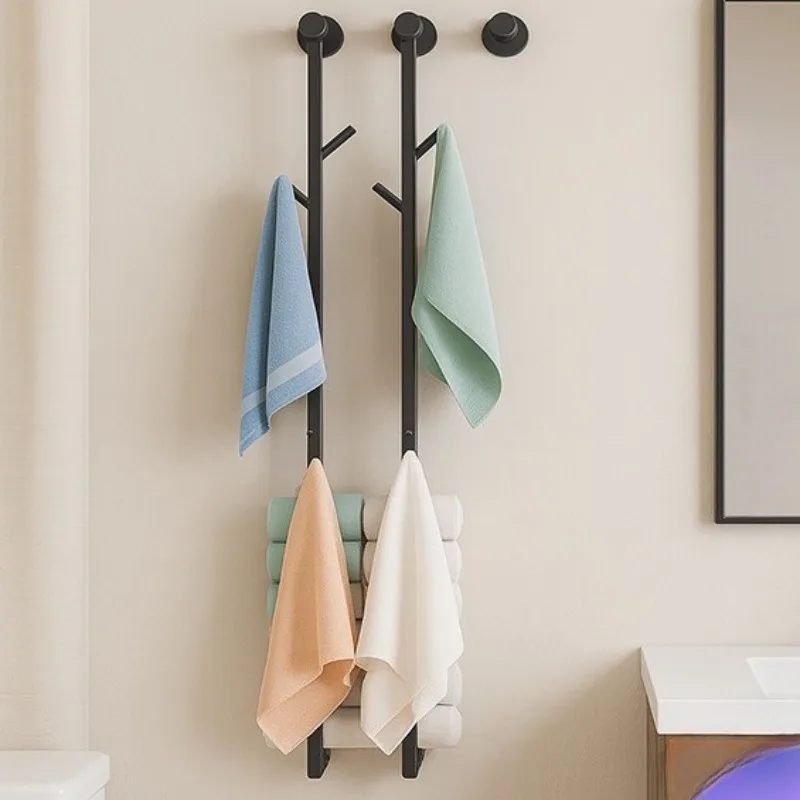 ราวแขวนผ้าเช็ดตัวไฟฟ้าในห้องน้ำ แบบติดผนัง สแตนเลส พร้อมระบบทำความร้อนในตัว ดีไซน์สวยงาม 1