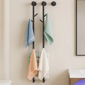 ราวแขวนผ้าเช็ดตัวไฟฟ้าในห้องน้ำ แบบติดผนัง สแตนเลส พร้อมระบบทำความร้อนในตัว ดีไซน์สวยงาม 1