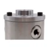 BY-10 Mini 10kg Welding Positioner Turntable Rotary Table Rotator Semi-Automatic with K11-100 100mm Three Jaws Chuck 6