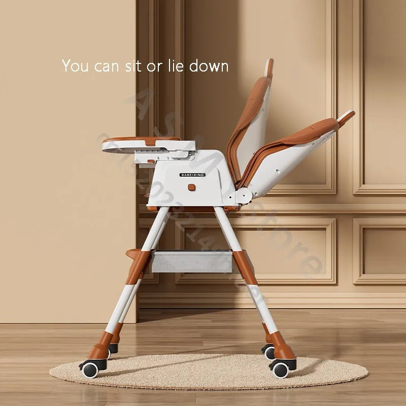 어린이 식탁 의자/접이식 좌석/앉거나 눕을 수 있음/ 다기능 리프트 홈 학습 식탁 의자