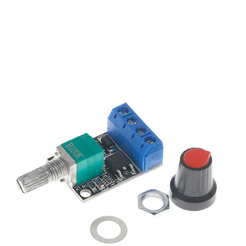 5V 12V 10A Voltage Regulator 5V-16V DC PWM DC Motor Speed Controller Governor Stepless Speed Regulator LED Dimmer Power Controll