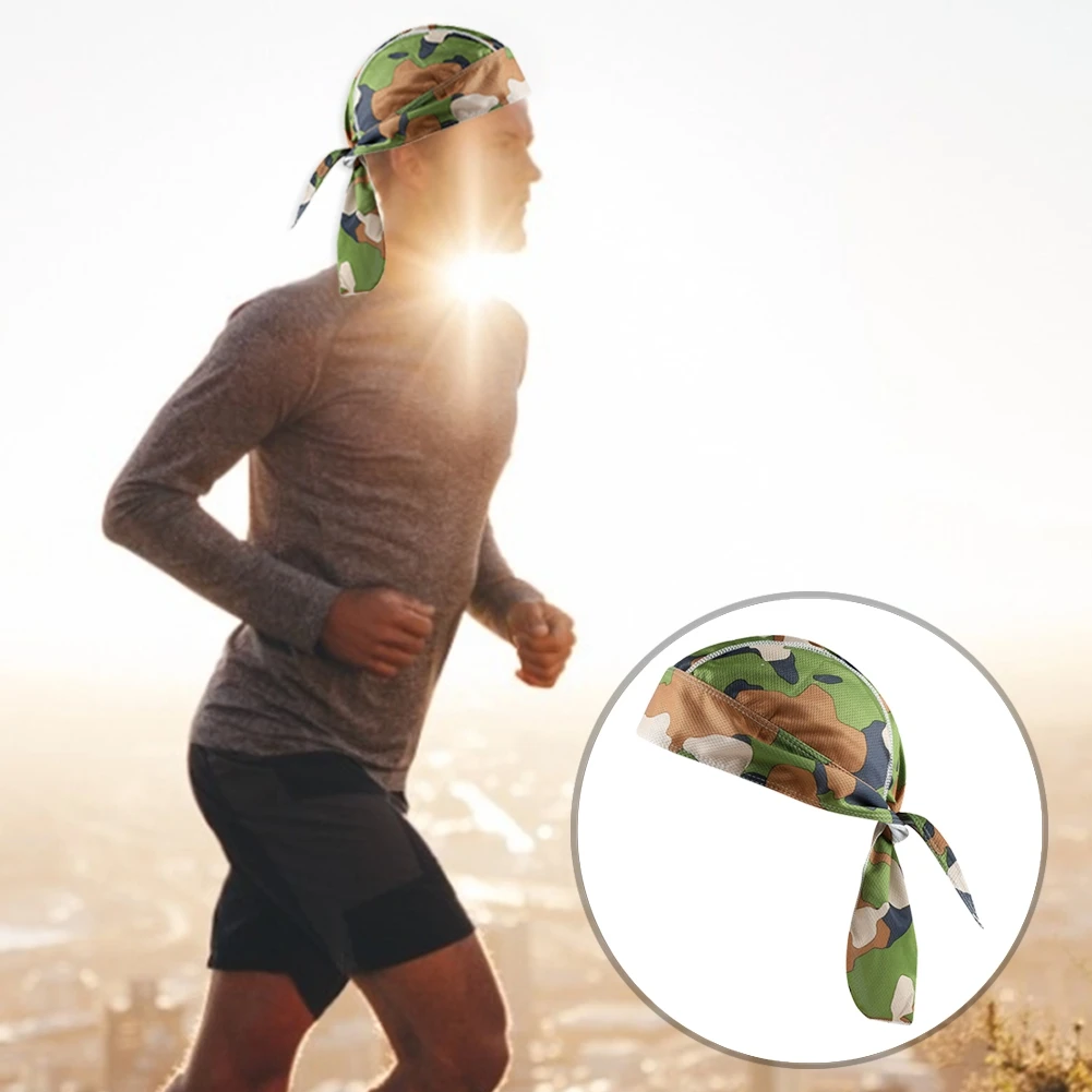 Gorro de Ciclismo de secado rápido para hombre, bufanda para la cabeza, Bandana para correr y montar, gorro pirata, diadema, Verano