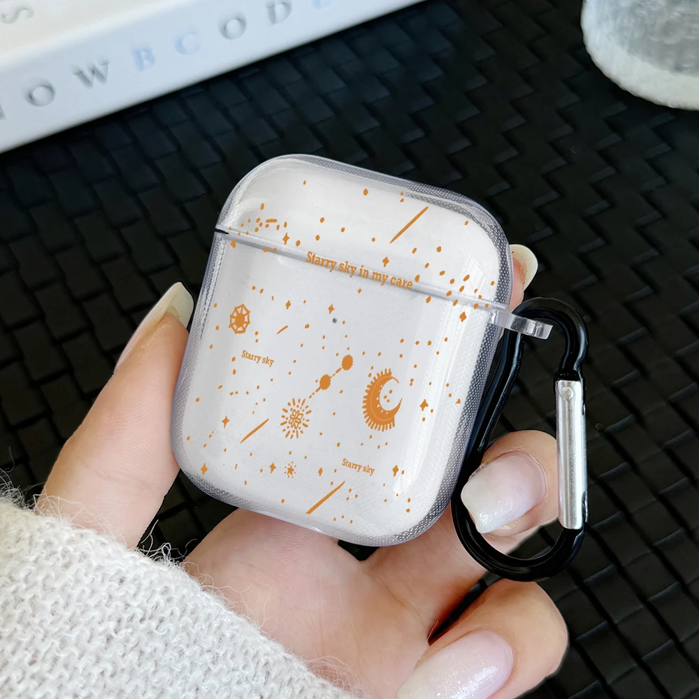 TPU Soft AirPods Case with Red Scratch Detail