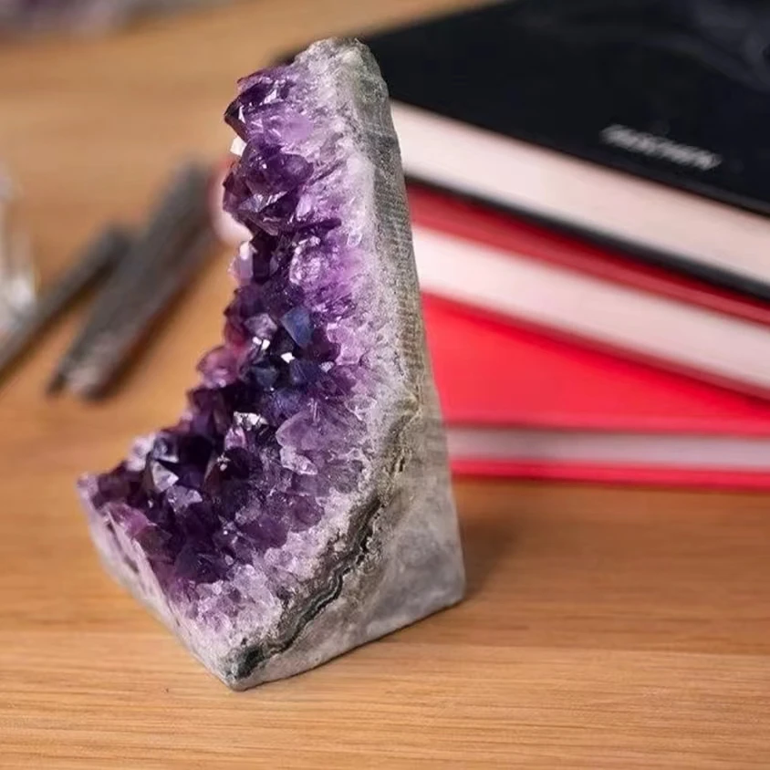 Amethyst 1 magnificent amethyst cluster-beautiful office and home decor-in a unique bohemian style