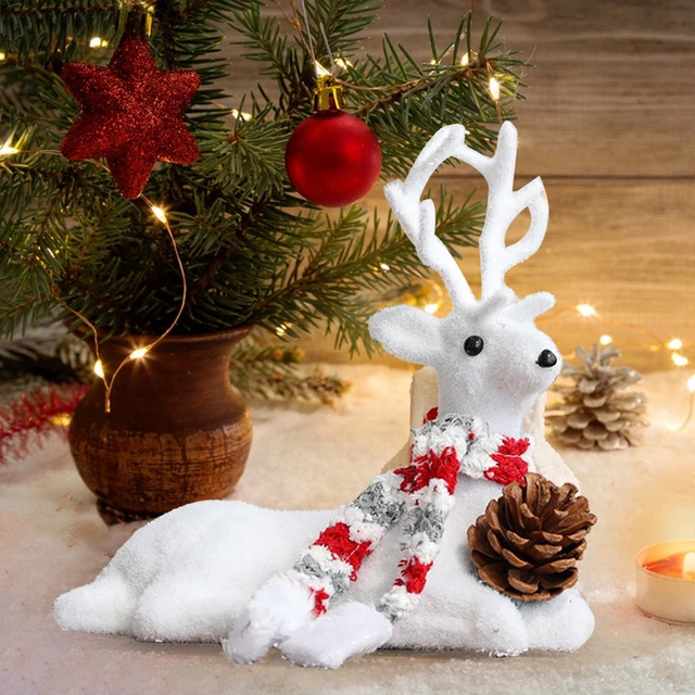 Christmas Hanging Decorations Snowman Sledge Elks Squirrel Polar ...