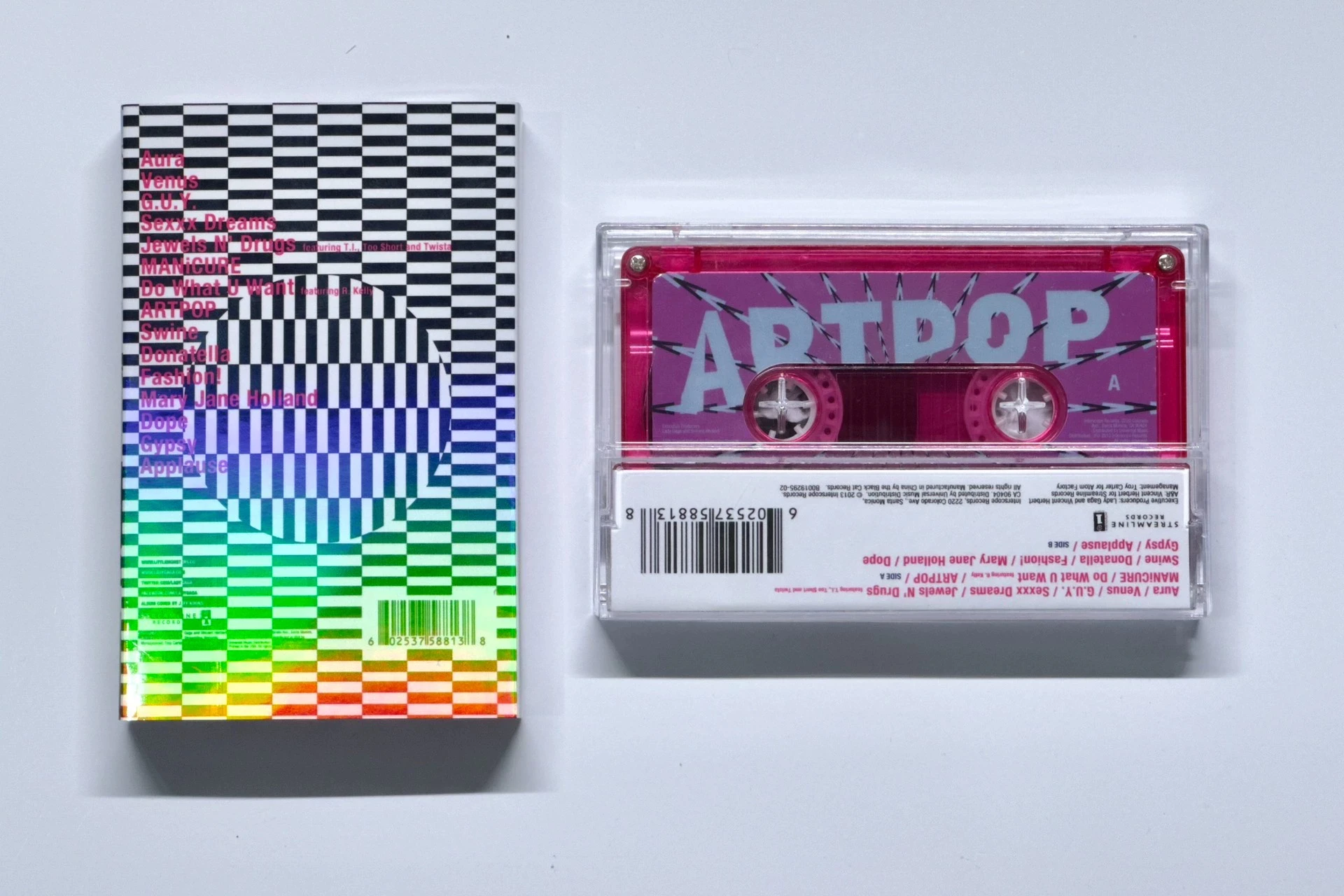 Pop Loopy Lady Gaga Music Tape ARTPOP Album Applause Cassettes