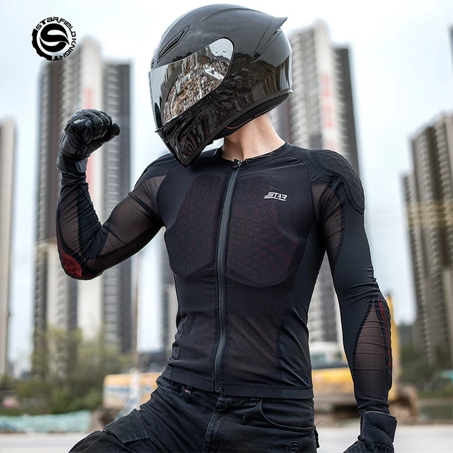 Summer Motorcycle Jackets Full Body Armor Protection Jacket For Motorbike Racing Lightweight Soft Motocross Clothing Moto Jacket 2