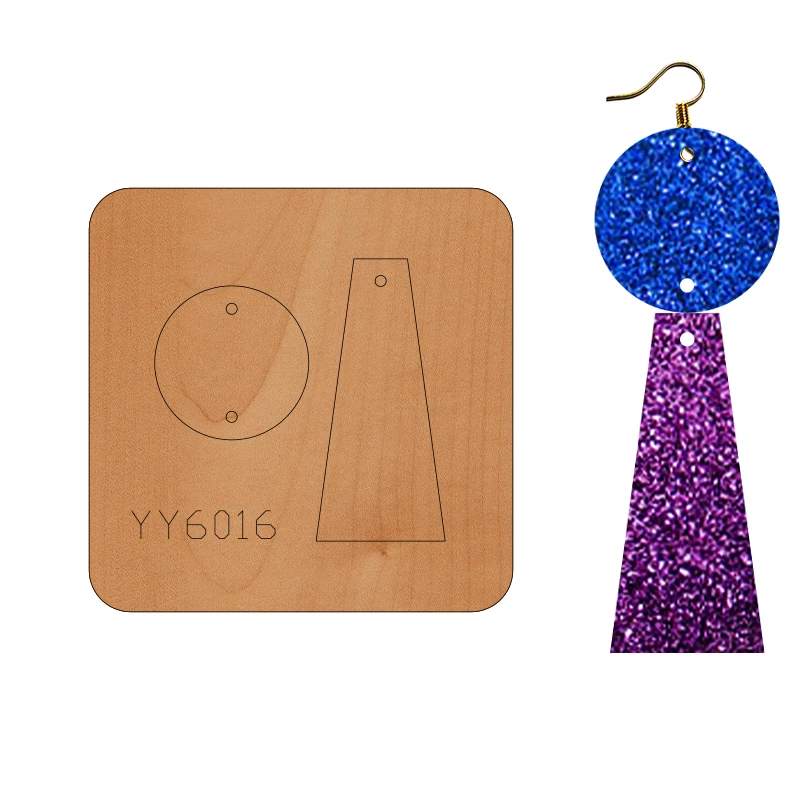

Earring mold knife model YY6016 is suitable for all cutting machines on the market die cuts