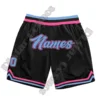 Custom Name Team Number Basketball Shorts Pants Retro Breathable Mesh Sportswear Vintage 3DPrint Summer Harajuku Drop Shipping W 2