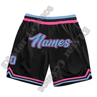 Custom Name Team Number Basketball Shorts Pants Retro Breathable Mesh Sportswear Vintage 3DPrint Summer Harajuku Drop Shipping A 1