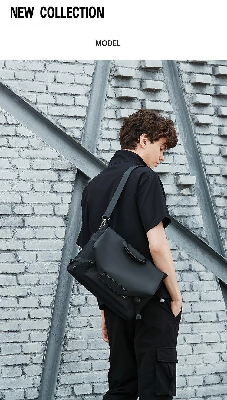 Men's Crossbody Bag Functional Messenger Shoulder Bag For Work_voghion.com