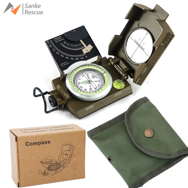 Outdoor Survival Gear Military Compass Camping Hiking Geological Compass  Digital Compass Camping Navigation Equipment Gadgets - AliExpress